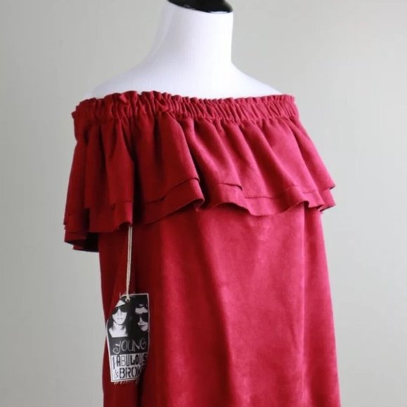 XS YFB Off Shoulder Top F06 1096 - Picture 4 of 8